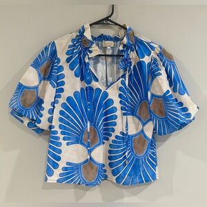 SOFIA MADE IN ITALY ALLISON BLOUSE SZ XS/S